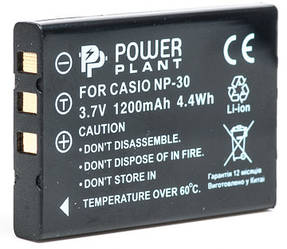 Акумулятор PowerPlant Casio NP-30, KLIC-5000, LI-20B