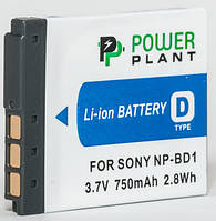 Акумулятор PowerPlant Sony NP-BD1, NP-FD1 750mAh DV00DV1204