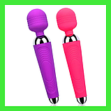 Вібратор мікрофон, вібромасажер стимулятор, інтимні іграшки комбіновані, фото 2