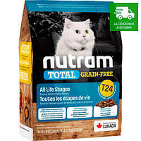 Nutram T24 Total Grain-Free з лососем і фореллю, 1,13 кг