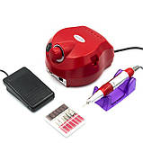 Апарат для манікюру Nail Drill ZS-601 65W 45 000об/хв, фото 4
