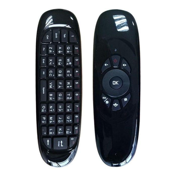 Пульт C120 з клавіатурою Air Keyboard Mouse російський шрифт С120, фото 1
