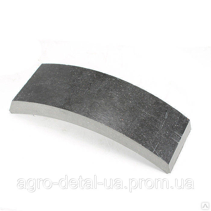 Накладка 133-3501105-Б колодки переднього гальма колісного автомобіля ЗІЛ 133ГЯ, фото 1