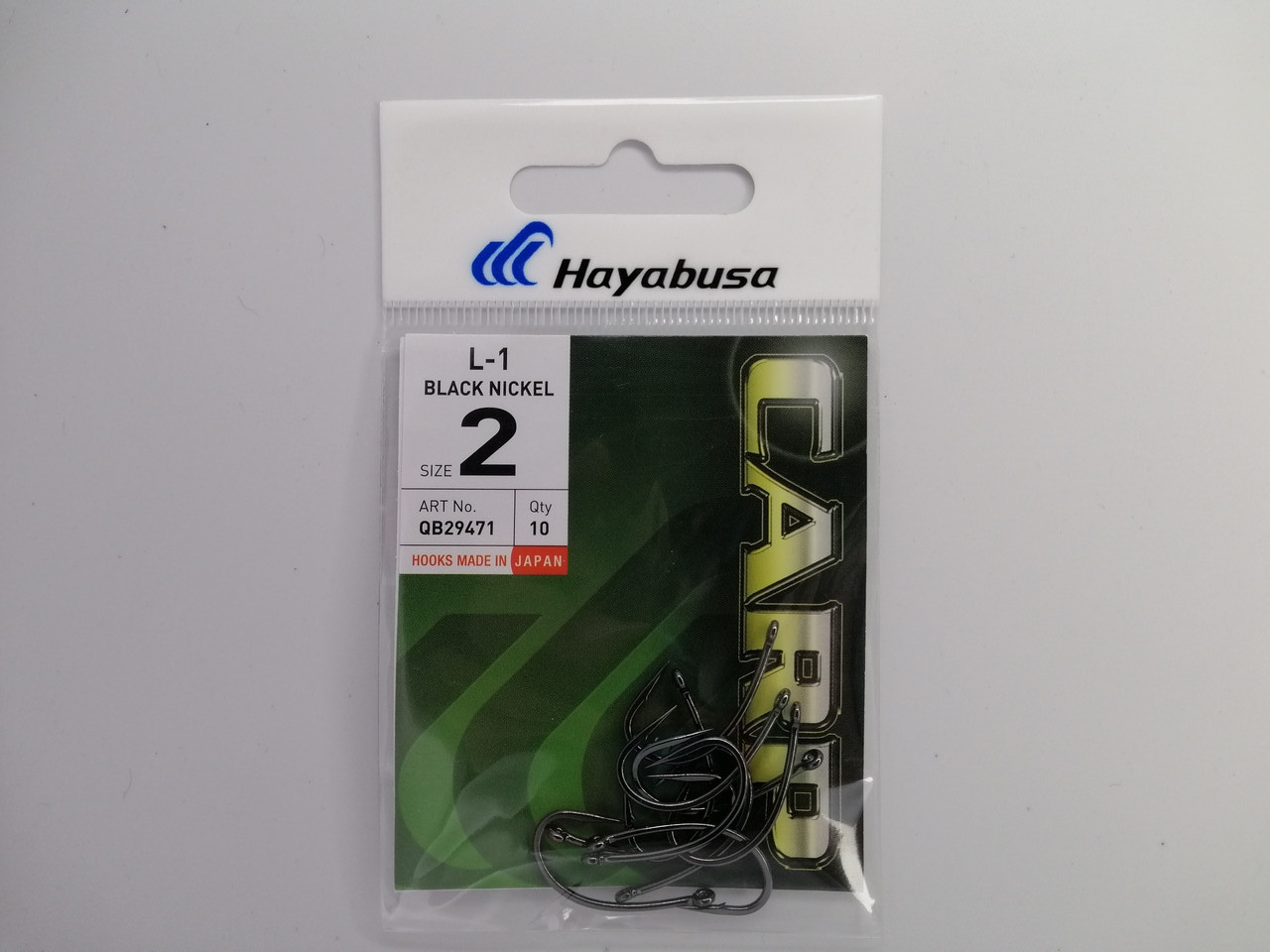 Гачок Hayabusa L-1 Black Nickel №2