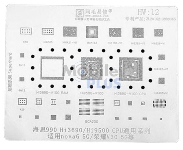 Трафарет BGA для Huawei AMAOE HW:12