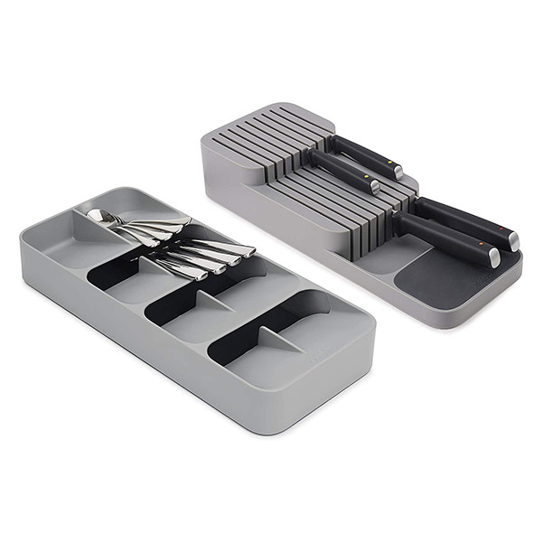 Набір органайзерів для столових приборів і ножів Joseph Joseph 2-piece Drawer Organisation Set 85188