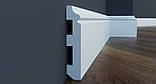 Ударостійкий плінтус Cezar з дюрополімеру LPC-07, висотою 79 мм. Польща. Доставка, фото 5