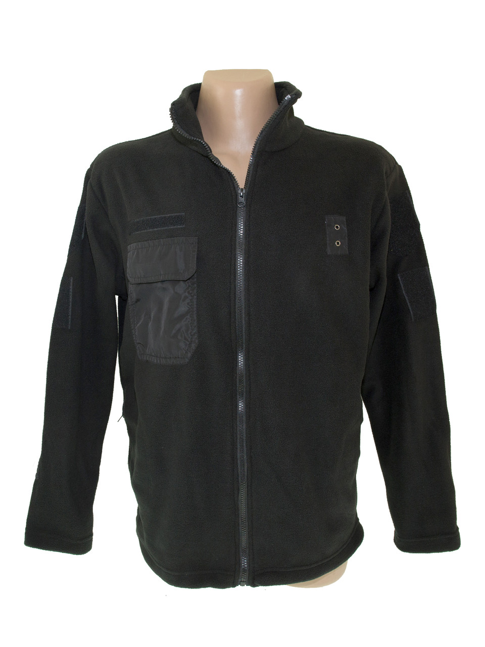 Куртка чорна мікрофлісова Black 10890