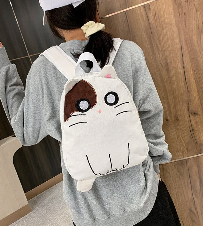 Рюкзак з унікальним принтом кота