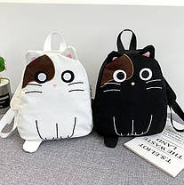 Рюкзак з унікальним принтом кота, фото 3