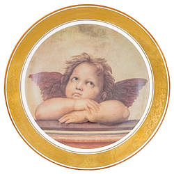 Декоративная тарелка «Ангел» Gloria, d-32 cм (264-3210B)