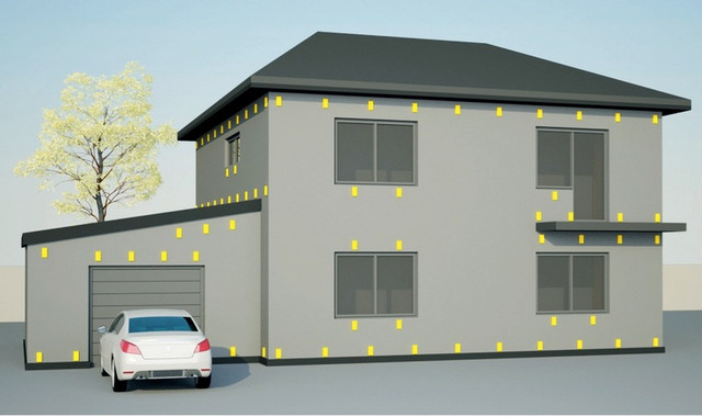 розташування вент коробочок
