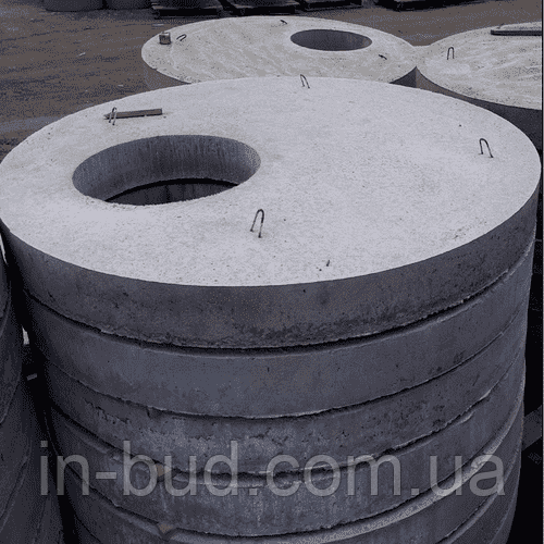 Плита перекрытия 1ПП15-2 для бетонных колец - фото 4 - id-p1350794261