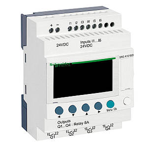 SR2A101BD Zelio Logic реле компакт 10вход/вихід 24В