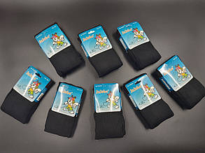 Дитячі колготки на хлопчика JUJUBE бавовна 104-164 (12 шт.) чорні