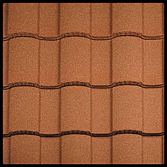 Композитна черепиця Metrotile Roman (Роман) Terra-cotta