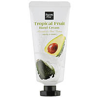 Зволожуючий крем для рук з екстрактом авокадо і маслом ши Farmstay Tropical Fruit Hand Cream Avocado 50 мл