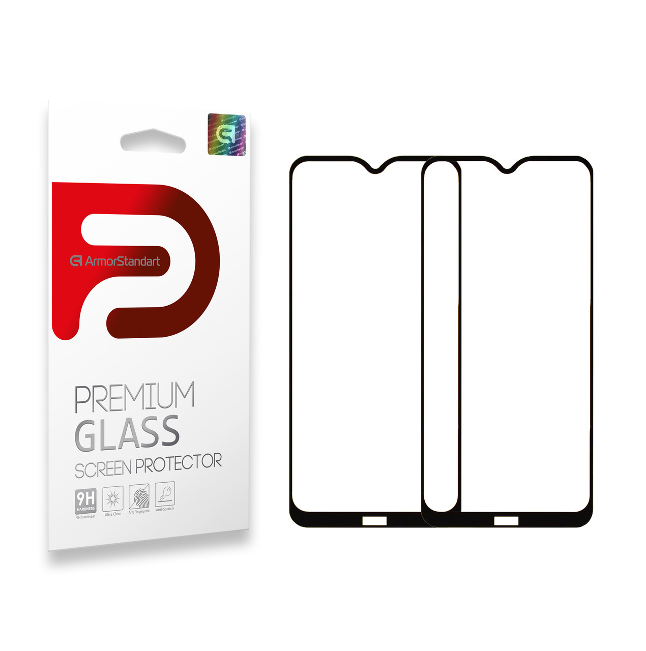 Захисне скло Armorstandart Full Glue для Xiaomi Redmi 8 8A Black (2 шт) (ARM56460-GFG-BK)