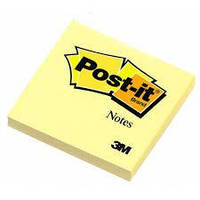 3M Post-It желтые классические клейкие стикеры 76х76 мм блок 100л