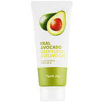 Пілінг-гель для обличчя з авокадо Farmstay Real Avocado Deep Clear Peeling Gel 100 мл, фото 2