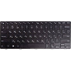 Клавиатура для ноутбука DELL Inspiron 14 3000, 3441, черный, черный фрейм