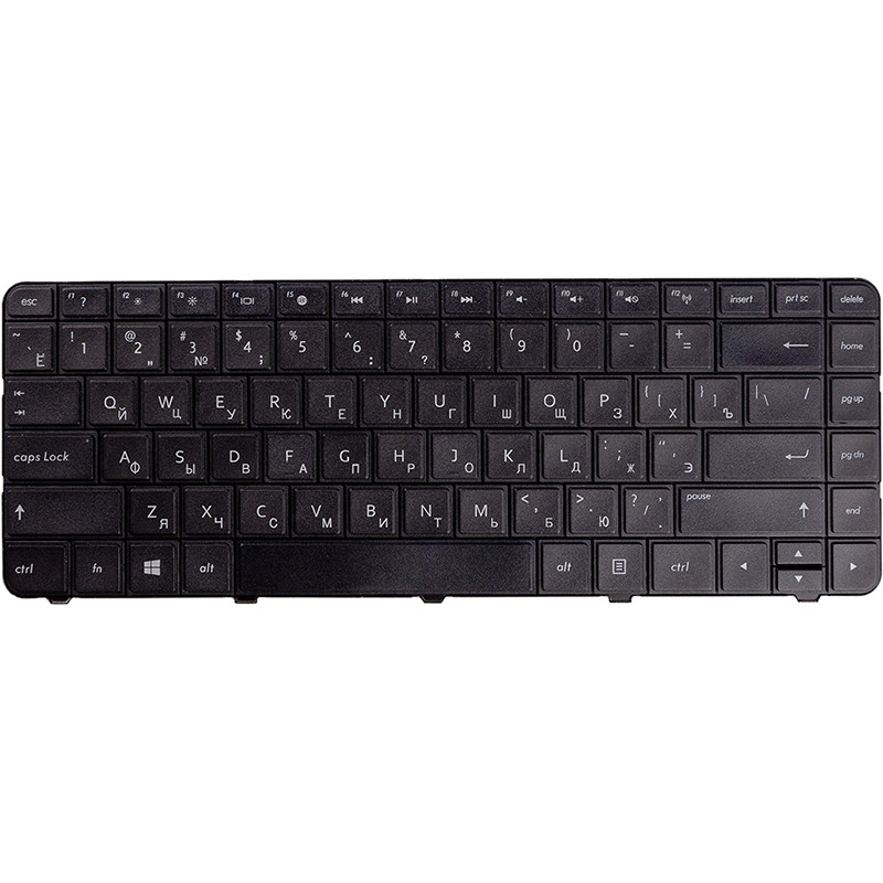 Клавіатура для ноутбука HP Pavilion G4 чорний, чорний кадр, фото 1