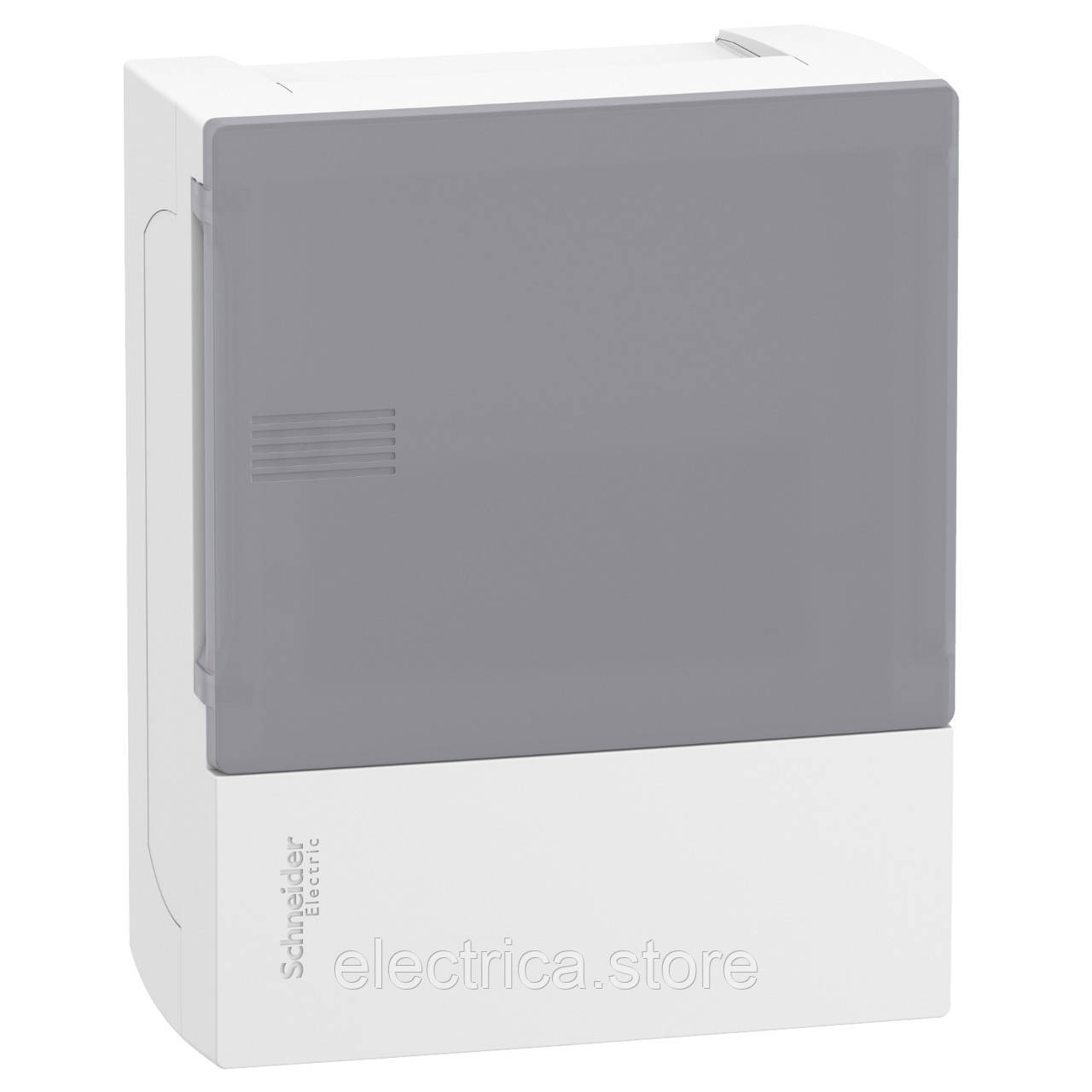 Щит Resi9 MP 6 модулів навісний димчасті двері Schneider Electric MIP12106T, фото 1