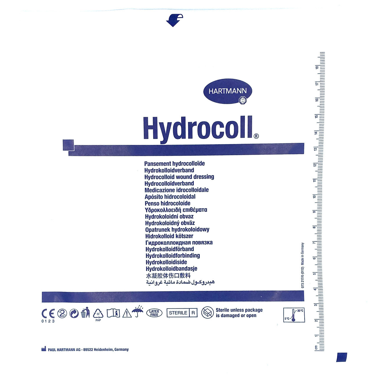 Гідроколоїдна пов'язка Hydrocoll 15*15 см
