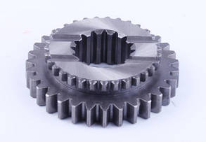 Шестерня човниково-реверсна ведуча Z-38/28 Foton 244, Jinma 244/264