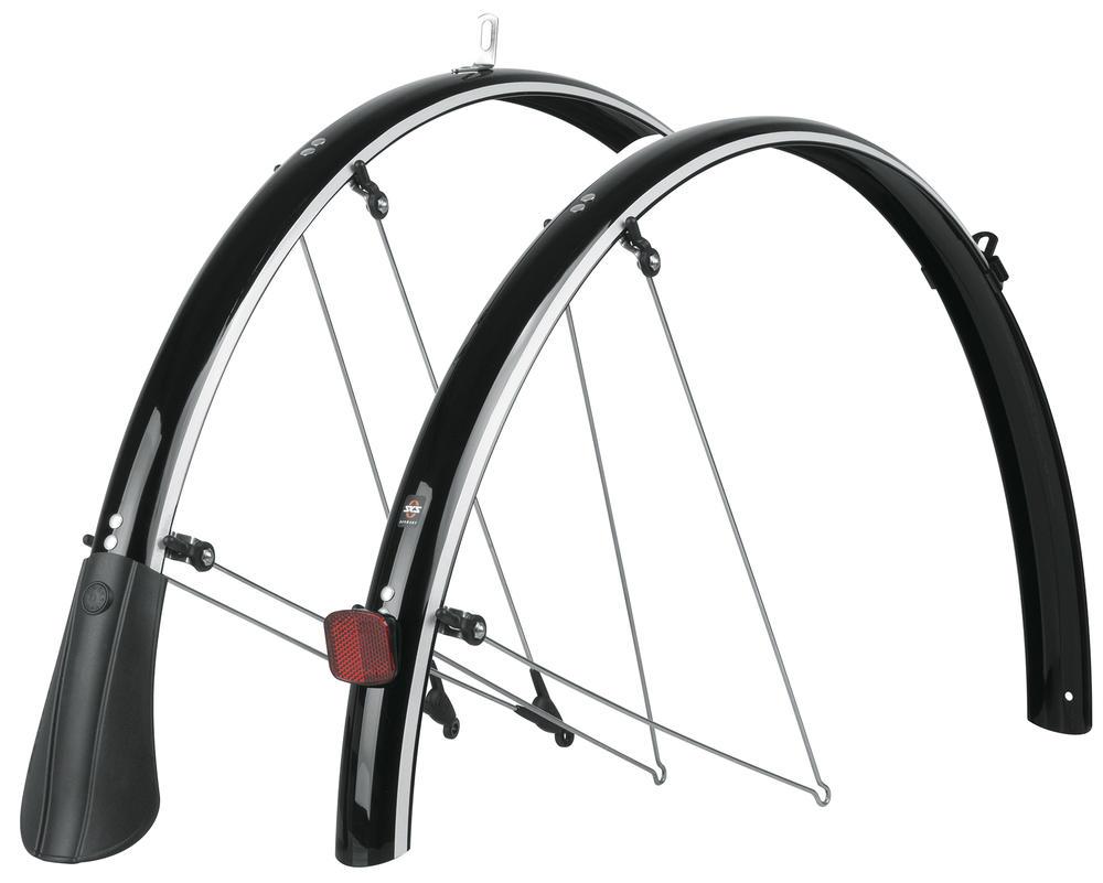 Крила SKS BLUEMELS REFLECTIVE 45 MM, 28" BLACK