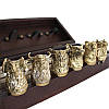 Набір для шашлику в дерев'яному кейс «Мисливський трофей» з чарками 6 шт. (187-2006), фото 3