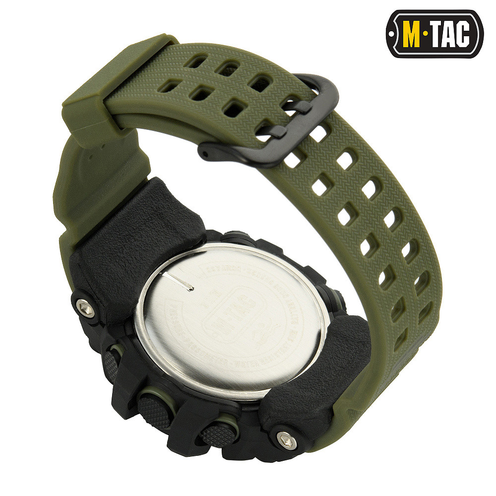 M-Tac часы тактические Adventure BLACK/OLIVE - фото 4 - id-p1350849328