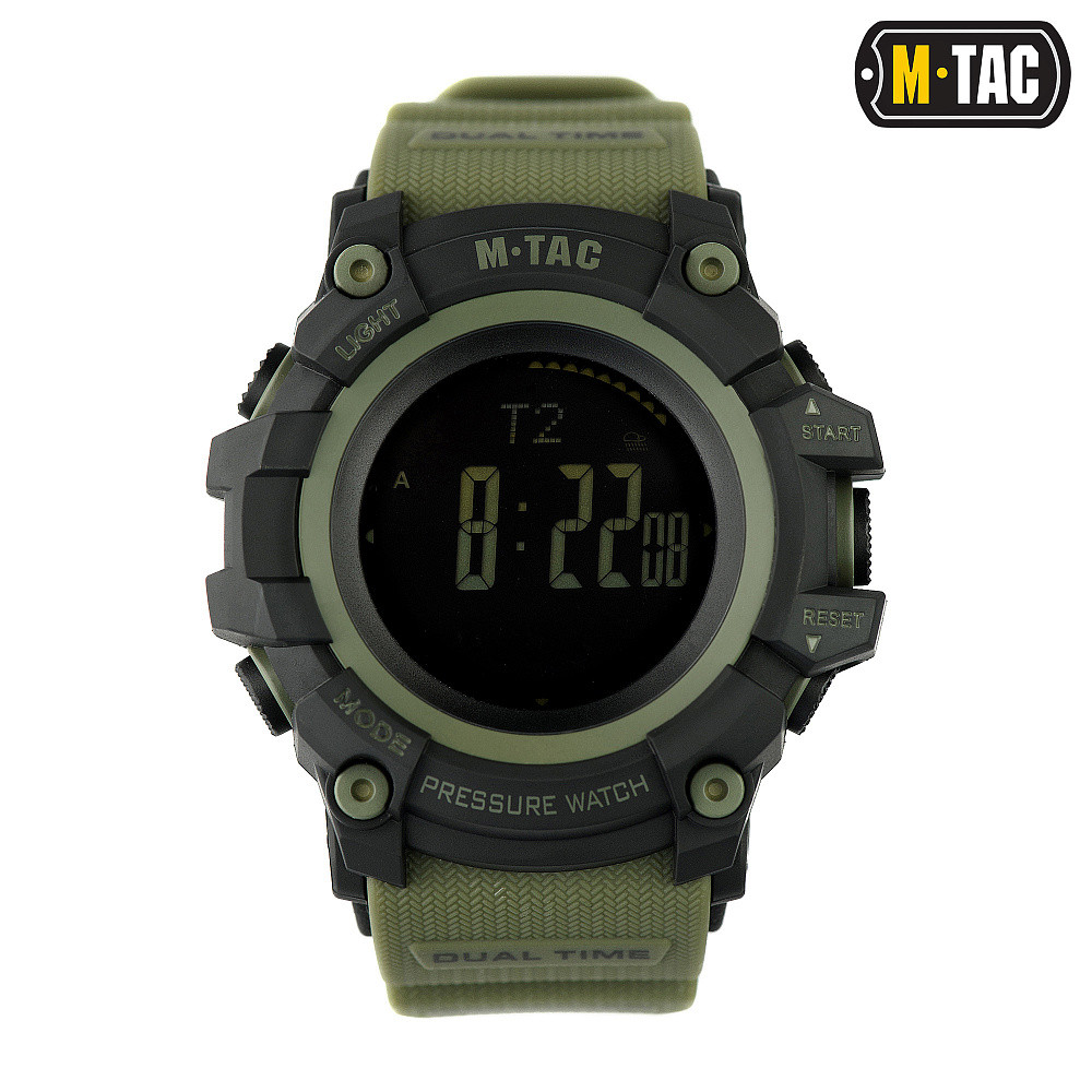 M-Tac часы тактические Adventure BLACK/OLIVE - фото 2 - id-p1350849328