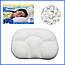 Подушка ортопедична для сну Анатомічна Egg Sleeper Біла з ефектом пам'яті, фото 2
