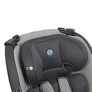 Дитяче автокрісло-трансформер EL Camino STEP ME 1017 Royal Medium Gray від 0 до 36 кг, фото 5