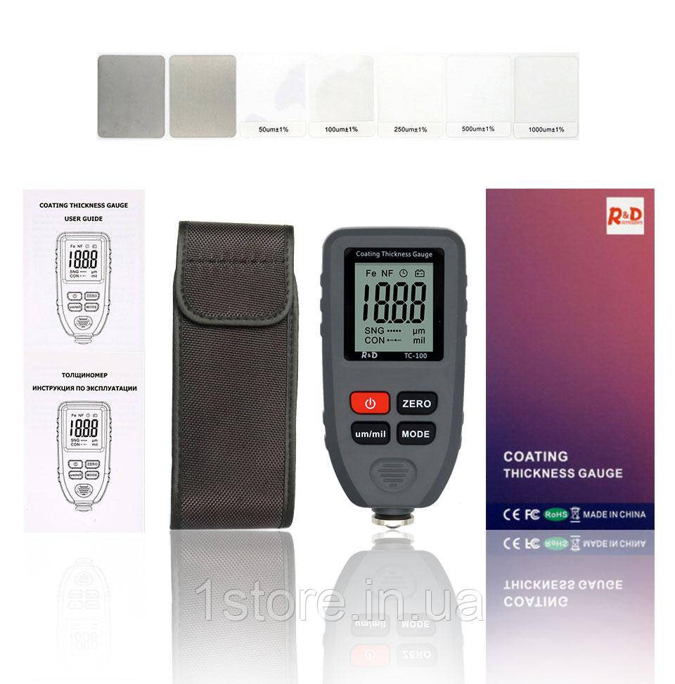 Товщиномір ЛКП автомобіля Richmeters GY 910 тестер фарби від 0 мкм до 1,3 мм Професійний, Товщиномір лкп