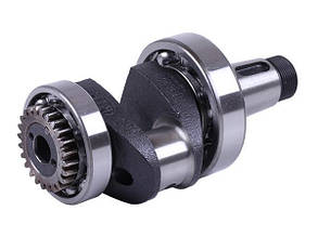 Колінвал в зборі (підшипники 6310/6210, шестірня) - 180N