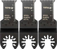 Пилы-насадки для реноватора BI-METAL 40 X 28.5 мм 3 шт. Yato YT-34684 (Польша)