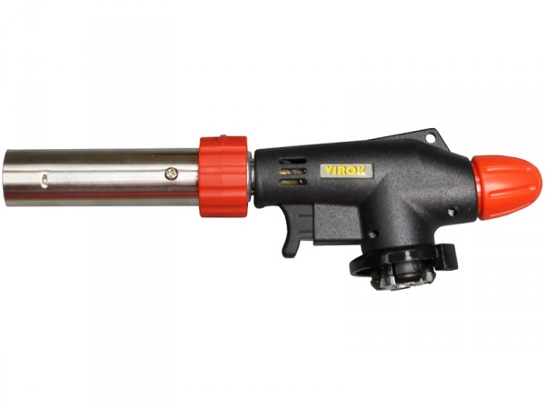 Газова пальник з пьезозапалом і регулюванням доступу повітря 360° ТМ "VIROK"44V166 (Китай), фото 1