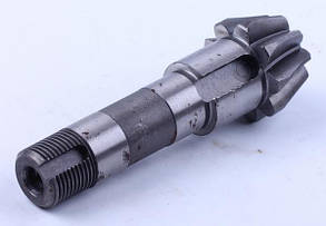 Вал вторичный L-100 Z-9 для КПП мотоблоков 178F/186F