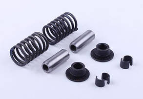 Клапанний механізм комплект (пружини, тарілки, сухарі, спрямовуючи.) на 2 кл. - 195N