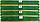 Комплект оперативної пам'яті Kingston Low Profile DDR2 4Gb (4x1Gb) 800MHz PC2-6400U 1R8 CL5 (KFJ2890/1G) Б/В, фото 5