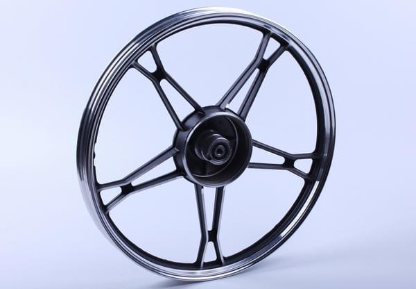 Диск передній литий, барабанні гальма 17*1,2 (black) 2,5 kg — Дельта/Альфа