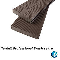 Террасная доска TARDEX PROFESSIONAL BRUSH венге