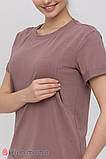 Літня футболка для вагітних і годування MEGAN NR-21.011 капучино, фото 2