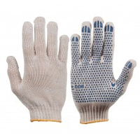 Рукавички трикотажні з ПВХ точкою