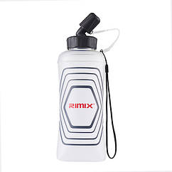 Спортивна складана пляшка Rimix 600ml із силікону