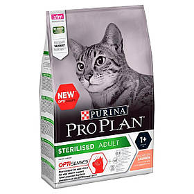 Pro Plan Cat Adult Sterilised Salmon сухий корм для стерилізованих котів з лососем (1,5 кг)
