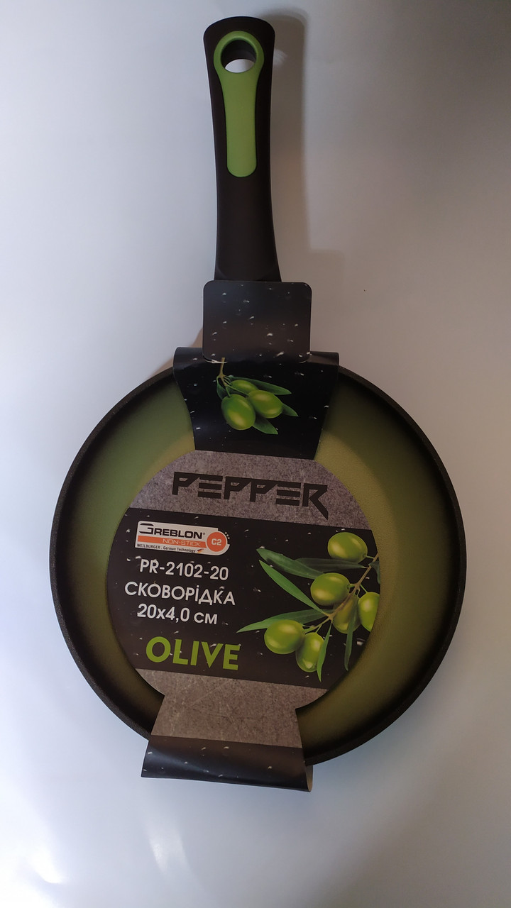 Сковорідка OLIVE 20х4,0см, PEPPER PR-2102-20