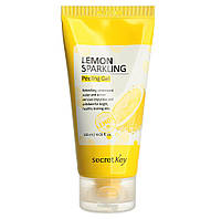 Лимонная пилинг-скатка для лица Secret Key Lemon Sparkling Peeling Gel 120 мл (8809305999796)